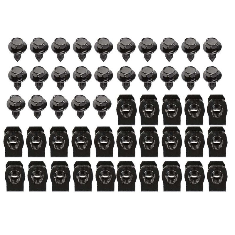 G-PLUS Fender Bolts & U Nuts 5/16-18 x 7/8" x