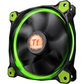 Thermaltake 120 mm Riing12 Led Fan - Green