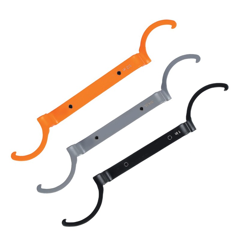 3PCS Locknut Wrench Set 1inch 1/2inch 3/4inch Alloy Steel Conduit