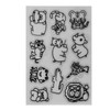 8 Pieces Shrink Wrap, Pattern Plastic Faux Sheets, Cute Animal