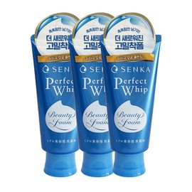 Senka 센카 퍼펙트 휩 페이셜 워시 클렌징폼 120ml(신형) 3개 /JJ몰