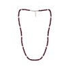 Silverly Women's .925 Sterling Silver Ruby Gemstone Grain 45 47
