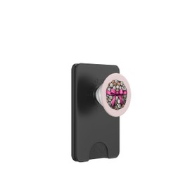 Coquette Bow Coin Collector Coin Collecting Numismatics Girl PopSockets PopWallet for MagSafe