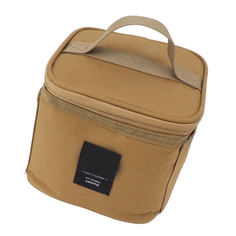Spice Bottle Carry Bag Removable Inner Divider Oxford Cloth Portable