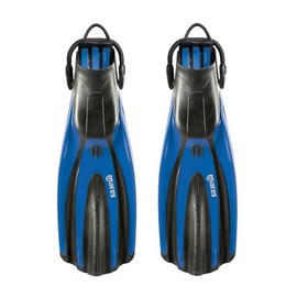 Mares Unisex Avanti Superchannel OH Anatomical Open Heel 3 Channel Design Fins for Scuba Diving, Snorkeling, Swimming & Freediving, Small, Royal Blue