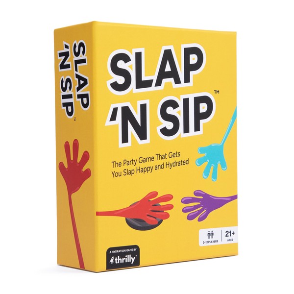 Slap N Sip Hilarious Drinking Game with Sticky Hands, 200