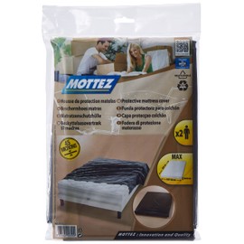 Dicoal 174077 protective cover for mattress 2m x 1.60 B770s, black