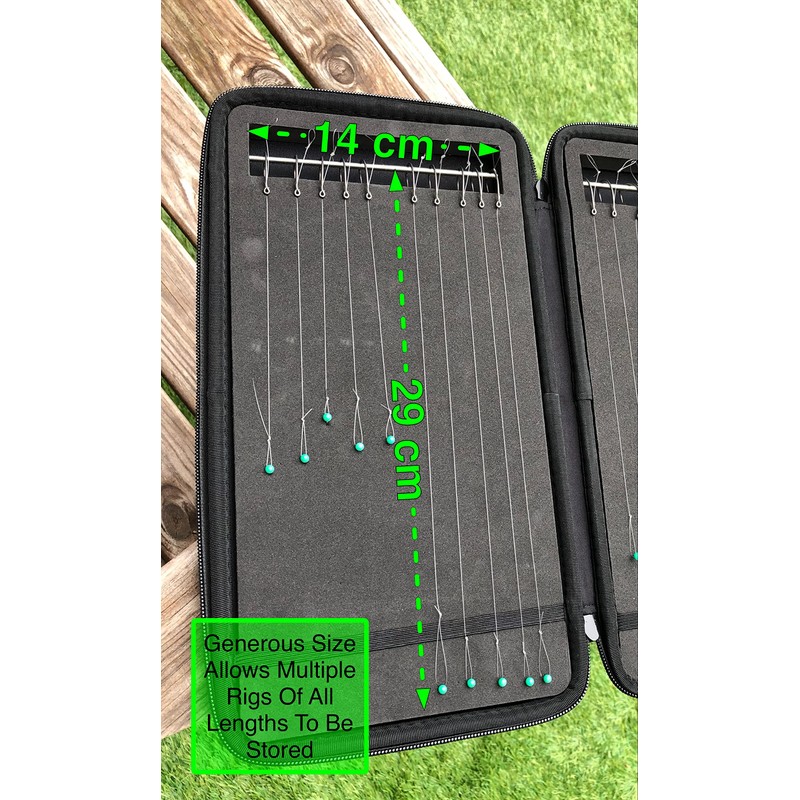 Rig Wallet Tackle Box Carp Hooks Fishing Storage Hook Length