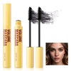 2-Pack Black Mascara Volumising & Smudge-Proof - Waterproof Formula for