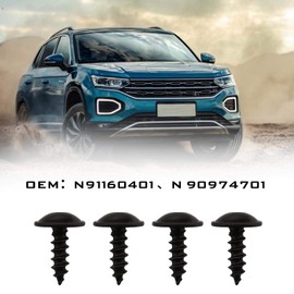 Be In Your Mind N91160401 N 90974701 M5 x 16mm Torx Self Tapping Screws for Car Underwalls, Fenders, Wheel Arches, Bumpers, Grille (Pack of 25)