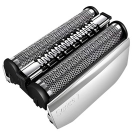 Elektrischer Scherkopf für Braun Serie 7,70S Kompatibel Mit Braun Series 7 Scherkopf,Silber Serie 7 Elektrorasiererkopf Ersatzteil geeignet,Ersatzklingen Folienkopf Zubehör für Rasierapparate (70S)