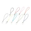(10 pieces) Strap parts with cans, pine needles, double rings
