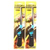 N & T Neon Utility BBQ Stick Lighters 2 Pack