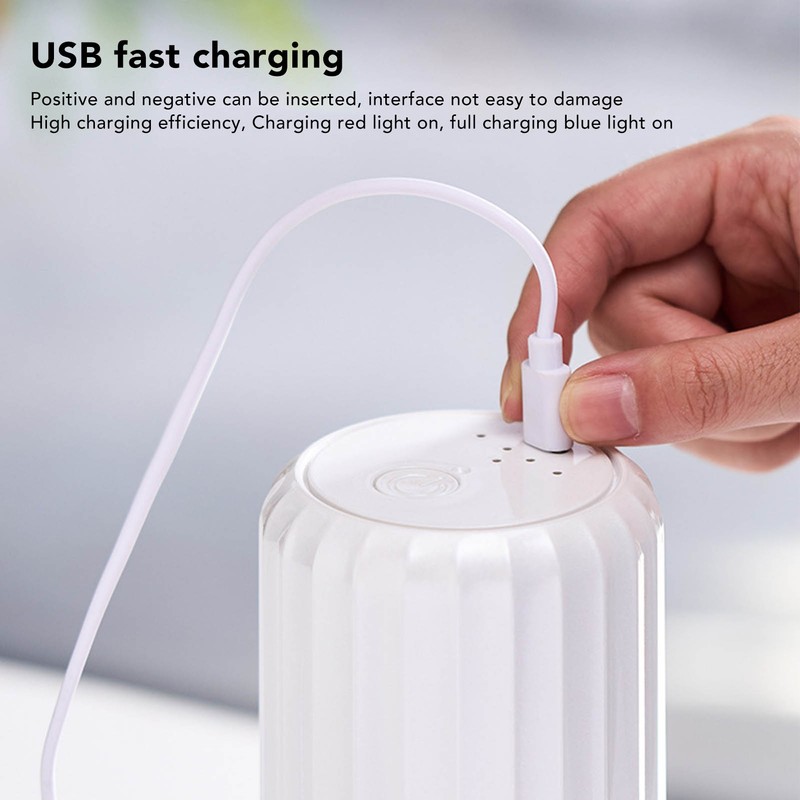 Portable Coffee Grinder Adjustable Thickness Travel Camping Electric USB Rechargeable