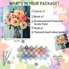 Flowers Paint by Numbers Kit for Adults- Floral Adult Paint