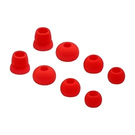 PHONSUN Lista de Powerbeats Eartip Colores, Rojo