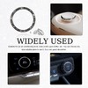 Gasedin Car Engine Start Stop Decoration Ring, Sparkling Crystal Vehicle