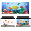 Background Poster Decorative Painting PVC Sticker Landscape Image for Aquarium