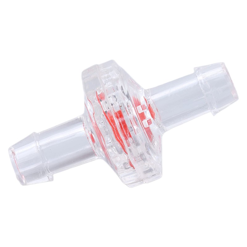 Fafeicy Pack of 10 Check Valve, 1-Way Translucent Tower Water