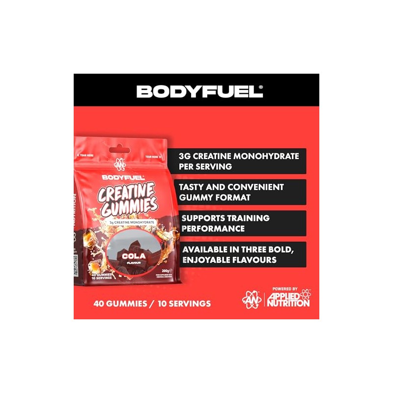 Applied Nutrition BodyFuel Creatine Gummies - 3g Creatine Monohydrate per