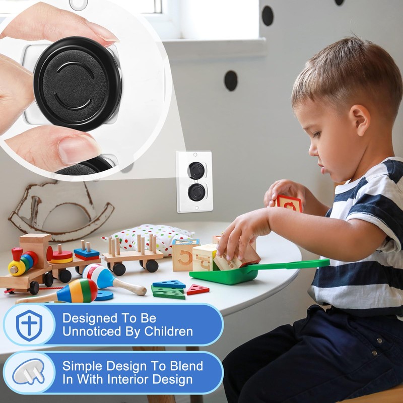 Thyle 200 Pcs Outlet Covers Bulk Child Baby Proofing Proof