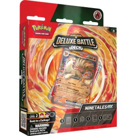 Pokémon TCG: Ninetales ex Deluxe Battle Deck (Ready-to-Play 60-Card Deck & Accessories)