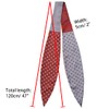 sourcing map Women's Thin Scarves Colour Block Polka Dots Hair