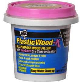 FixtureDisplays DAP 00540 5.5oz Natural Plastic Wood-X All Purpose Wood Filler w/Drydex