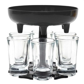 MISTER GADGET 6 Shot Glasses Dispenser