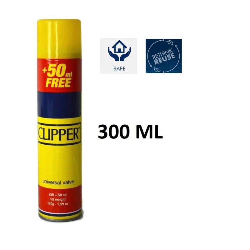 Clipper Gas - Universal Refill Fluid for Multi-Purposes, BBQ, Kitchen