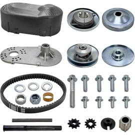 Convertidor de par para Predator 212CC 30 Series 3/4 pulgadas Go Kart Clutch Kit 12T #35 y 10T #40 41 420 Cadena Driver Polea para Manco Comet TAV2 Reemplazar para 219552A 218353A