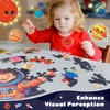 TALGIC Puzzles for Kids Ages 4-6 with Solar System Planets,