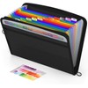 ABC life Document Folder A4 with Zip, A4 Expandable Zip