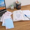 Mr. Pen- Lined Sticky Notes 4x6, 6 Pads, Floral &