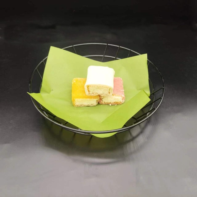 Nanaiche 100Pcs Wax Paper Sheets for Food, Basket Liners Food