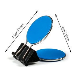 Yi Concept Paper Clips, Binder Clips, Easy Grip, Assorted Color, Office Supplies (Round)