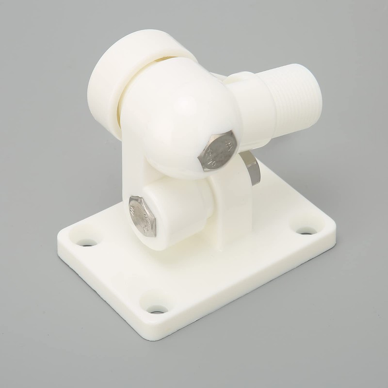 Nylon Ratchet Mount, Impact Resistant Ultra Marine Antenna Mount, Form-Fitting
