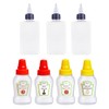 EOWVISN 3 Pieces 100Ml Oil Bottle And 4 Pieces Sauce