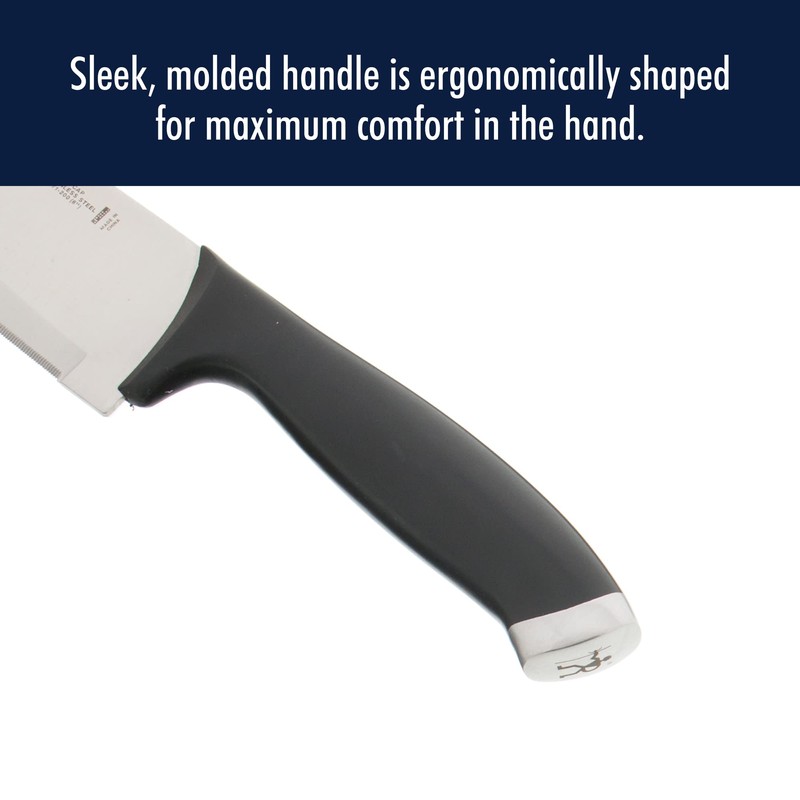 HENCKELS Silvercap Razor-Sharp 3-Piece Kitchen Knife Set, Chef Knife, Paring