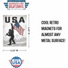 Desperate Enterprises Sasquatch USA Refrigerator Magnet - Funny Fridge Magnets