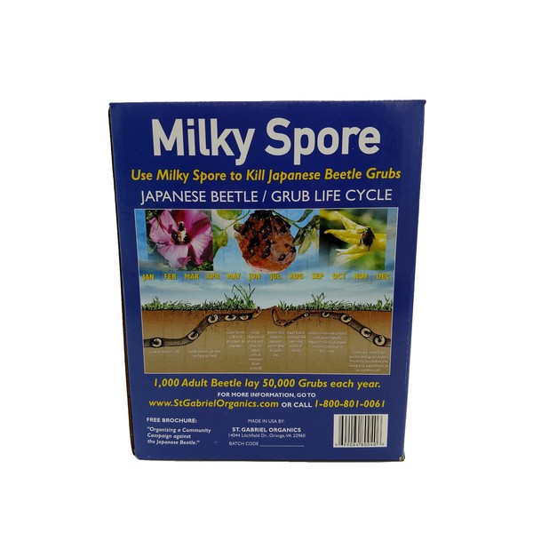 St. Gabriel Laboratories St. Gabriel Laboratories Milky Spore Japanese Beetle