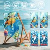NIBESSER 2 Pack Kids Beach Towels for Girls Boys 30"x