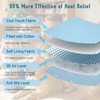 Dog Cooling Mat 2.0, Blue,Thick Long-lasting Cooling Mat for Dogs,