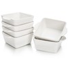 ELFULLY 6 Pack 13 OZ Ceramic Baking Dishes, 4.5" Mini