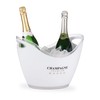 Relaxdays 10028655 Champagne Cooler, Premium 6 L Volume, Drinks Cooler,