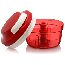 Onion Cutter, Vegetable Cutter Manual with Pulley, Multifunctional Manual Chopper for Vegetables, Meat, Kitchen Aid for Fast Cutting and Chopping