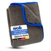 wolk Car Drying Towels 1200 GSM Microfibre – Colour: Grey/Blue