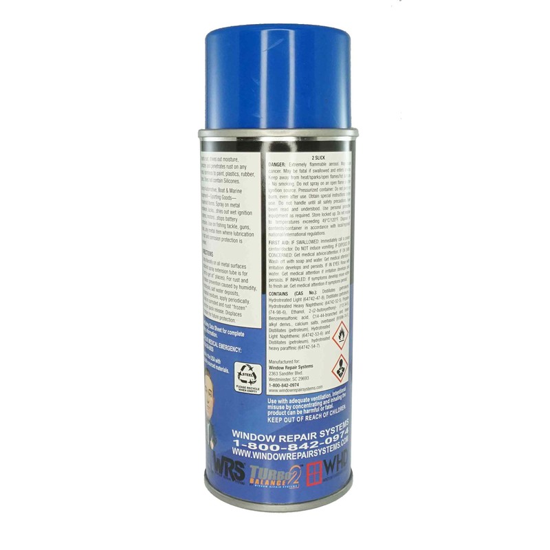 WRS 2Slick General Purpose Lubricant Spray - 11oz. Can