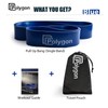 Polygon Pull Up Assist Resistance Exercise Bands, Heavy Duty Assistance