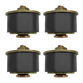 ZNDAW 4 PCS Rubber Expansion Plug, Expandable Freeze Plugs Fit Hole Size 1-3/8 Inch to 1-1/2 Inch (34mm -38mm), Automotive Engine Neoprene Expansion Plug Replace 570-008 02602